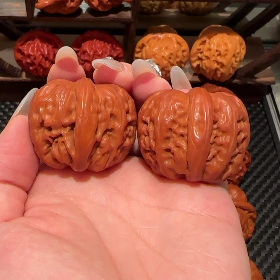 文玩核桃吊坠元宝38精品0736
