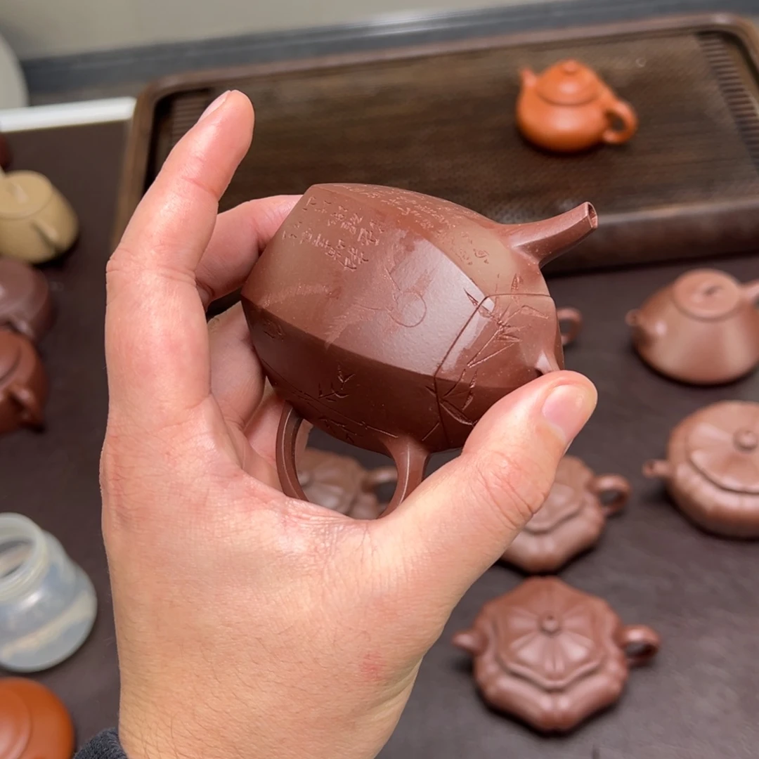 E***瀛茶壶紫砂宜兴紫砂壶的制作