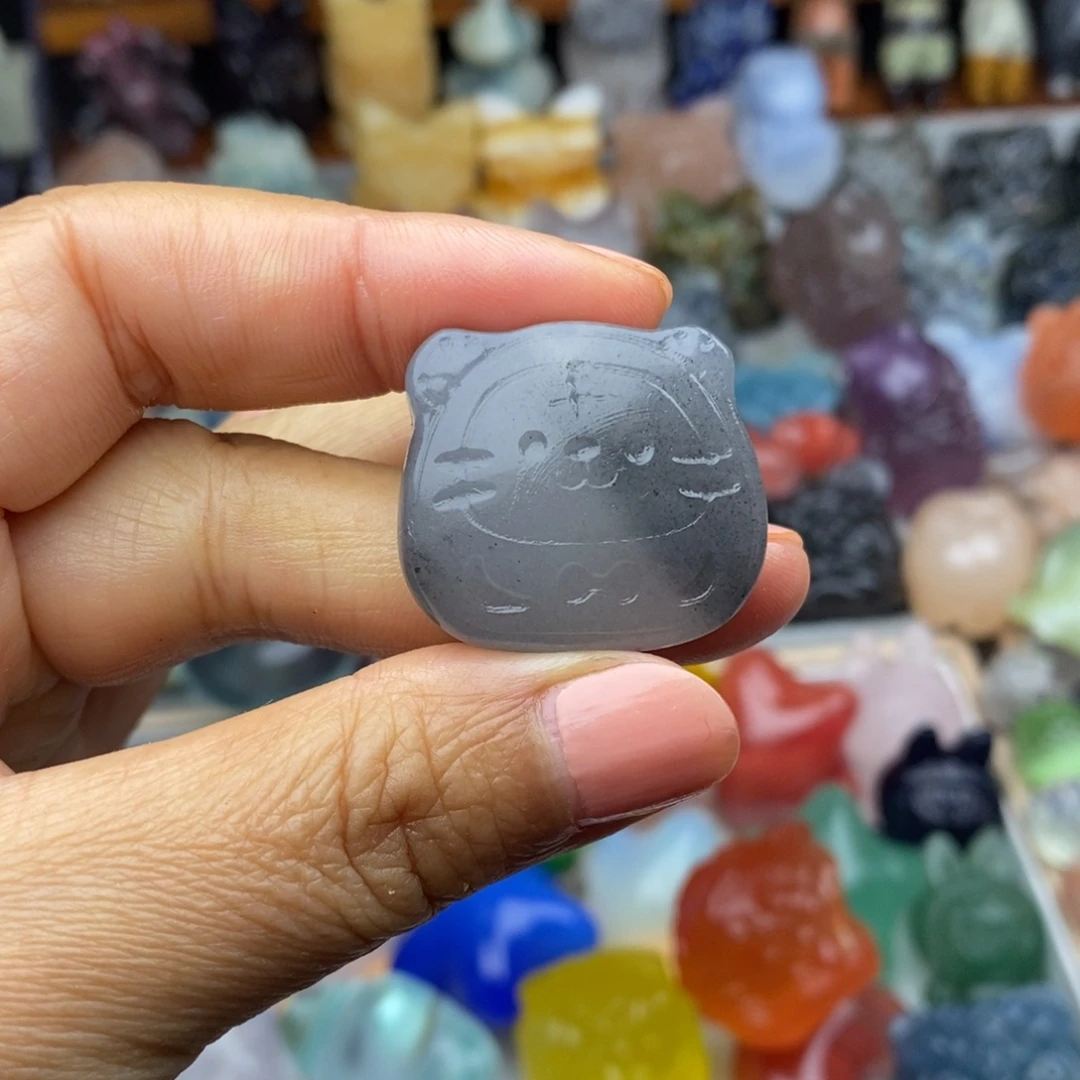 石材手把件 摆件 挂件