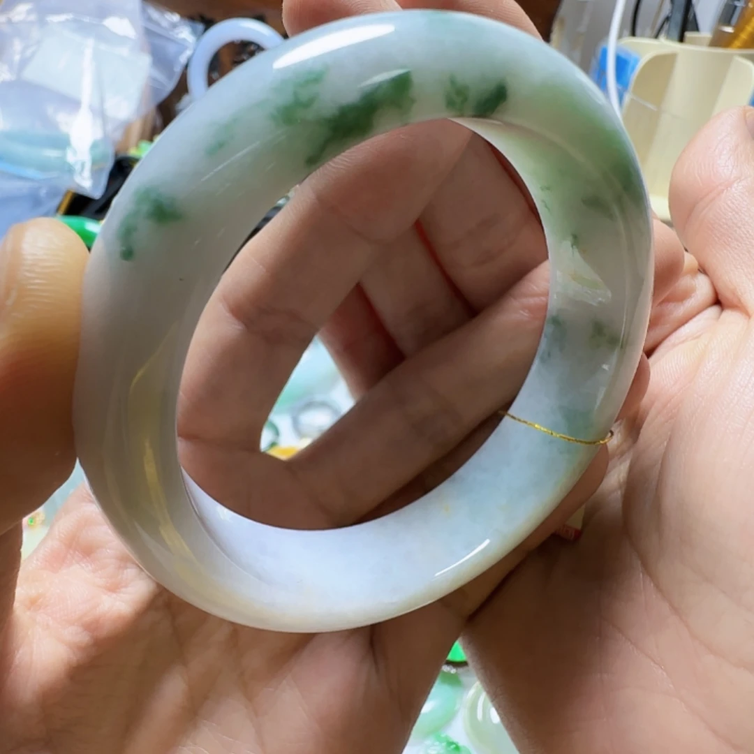 翡翠未镶嵌手镯翡翠460