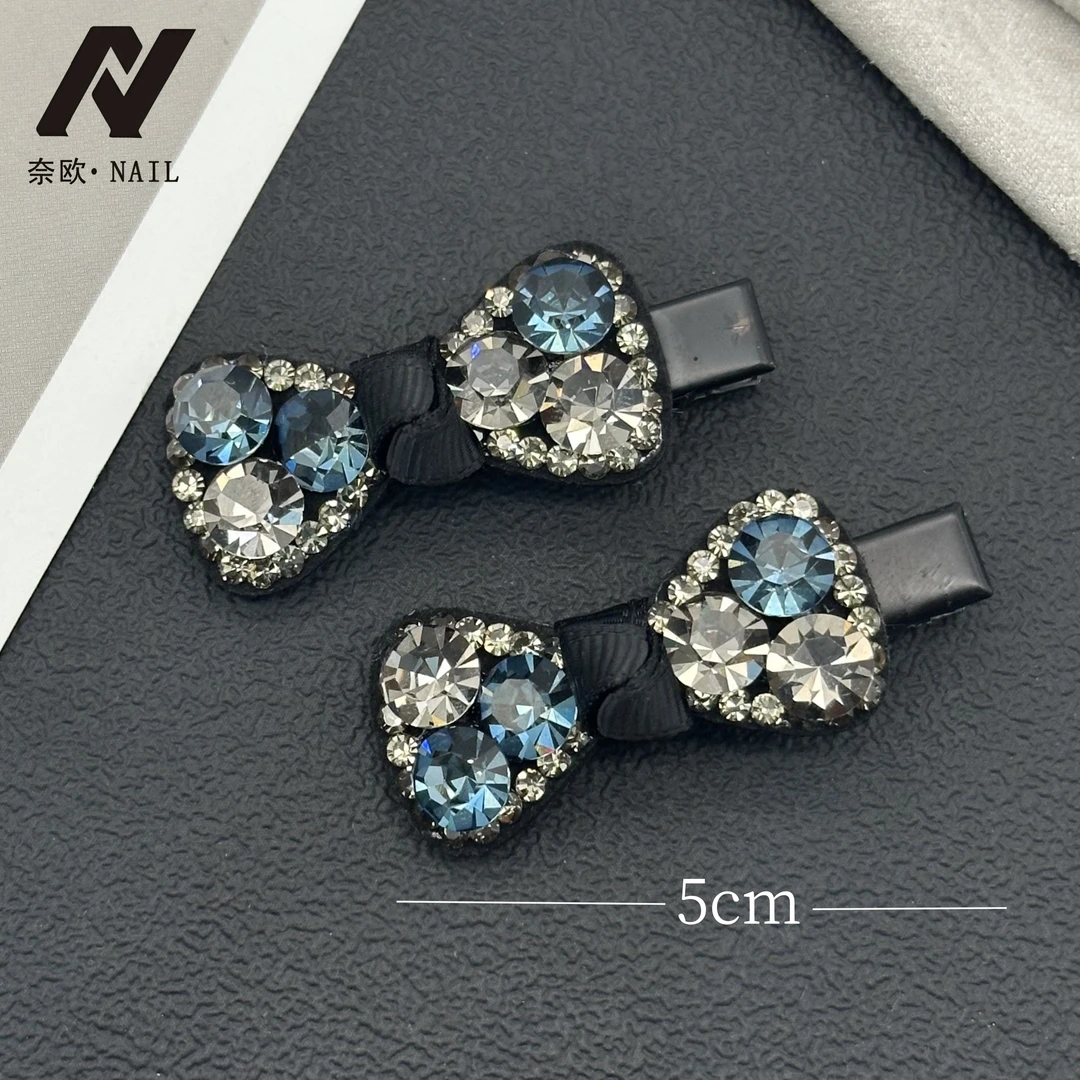 【NAIL·奈欧】设计师系列6093蝴蝶结鸭嘴夹侧边夹