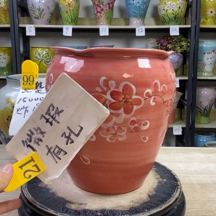 景德镇高温陶瓷花盆