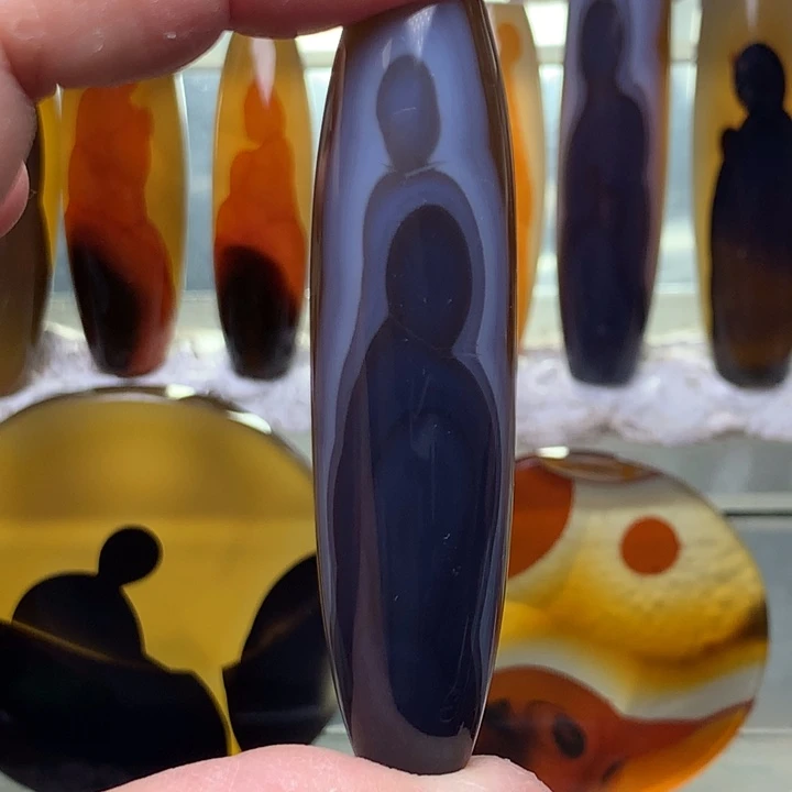 玛瑙/玉髓颈饰未镶嵌96