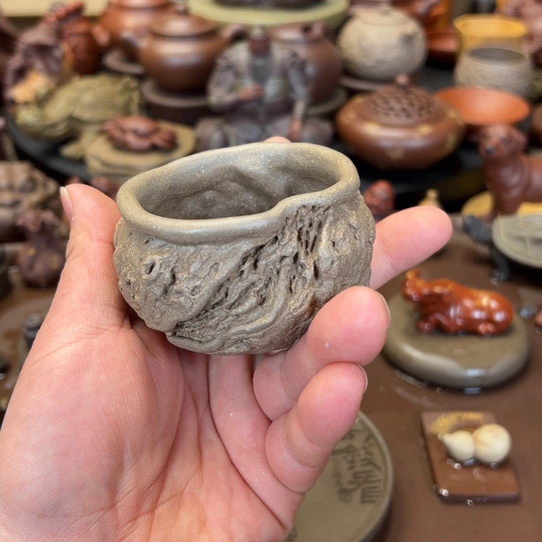 紫砂茶宠紫砂主人杯