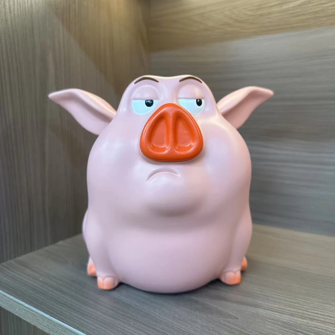 格韵网红飞天猪坐姿存钱罐储蓄钱罐摆件轻奢男女孩儿童礼物