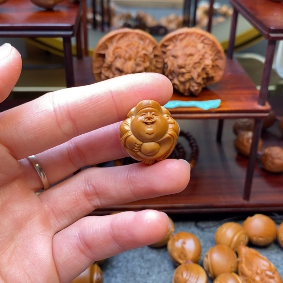 橄榄核手串/手链寒*风财神