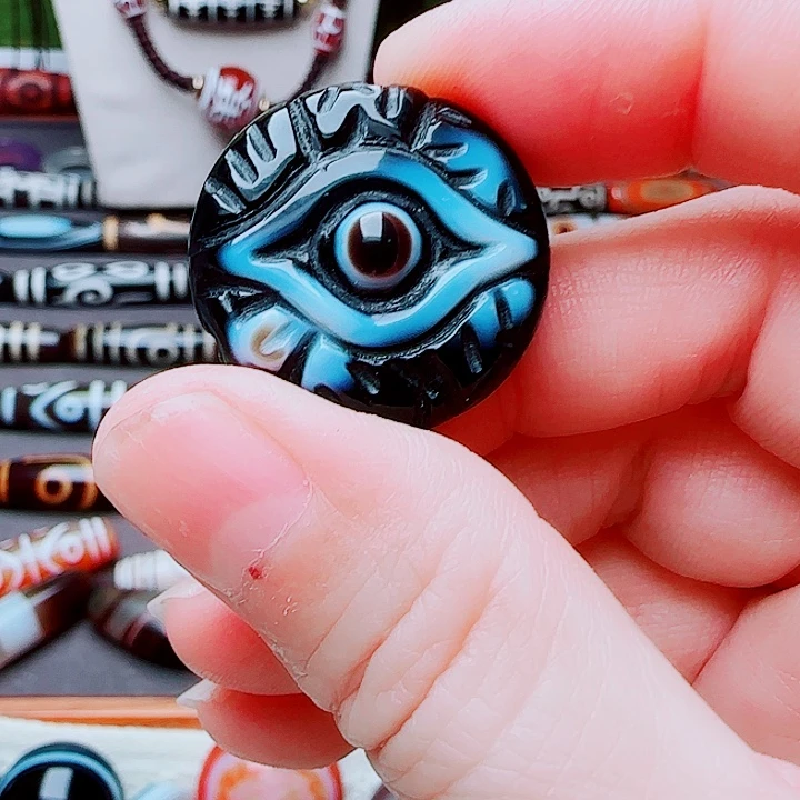 玛瑙/玉髓合金珠宝半成品