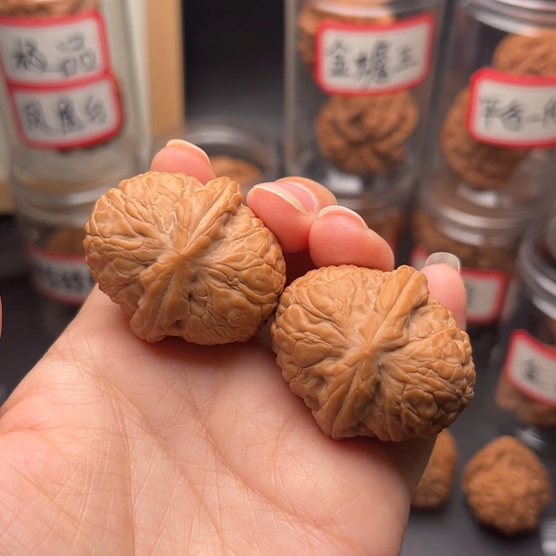 把件文玩核桃37.5平谷舍利子