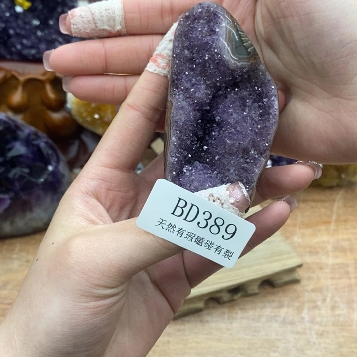 大型摆件（非配饰）紫晶未镶嵌