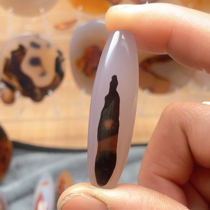 玛瑙/玉髓吊坠(不含链)未镶嵌