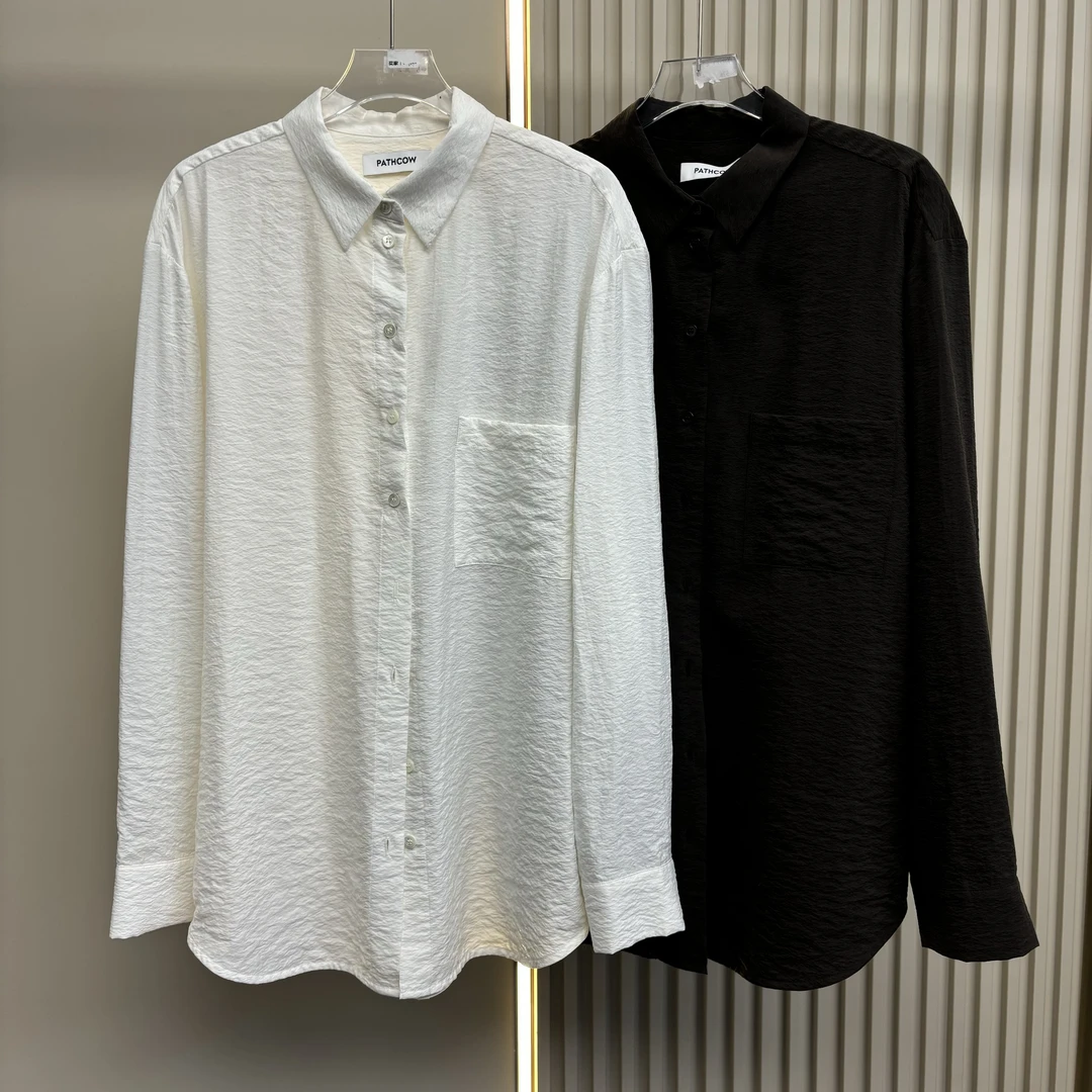 高端原创设计砂洗衬衫Y25121