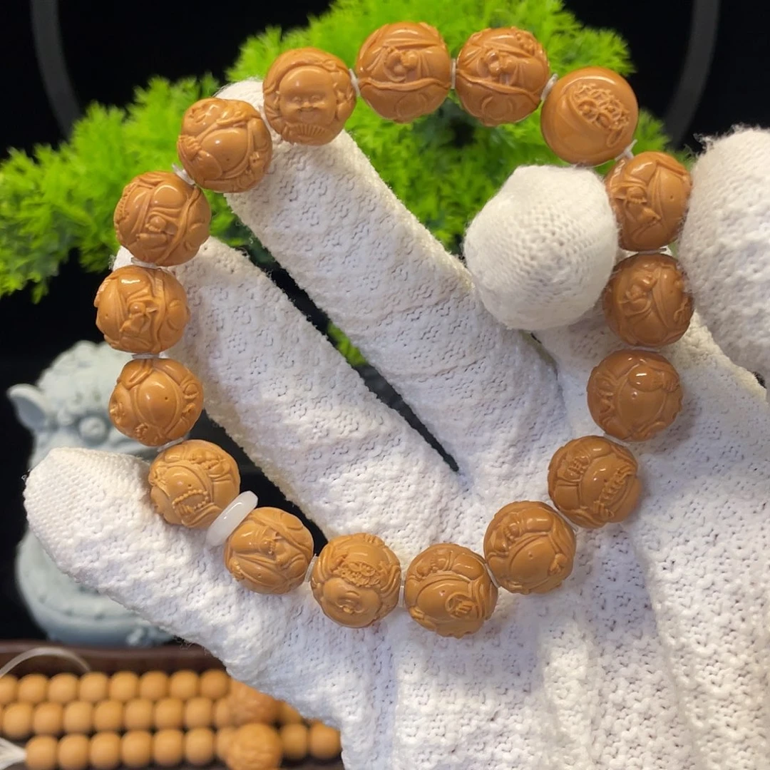 手串/手链核桃全品荷叶弥勒佛