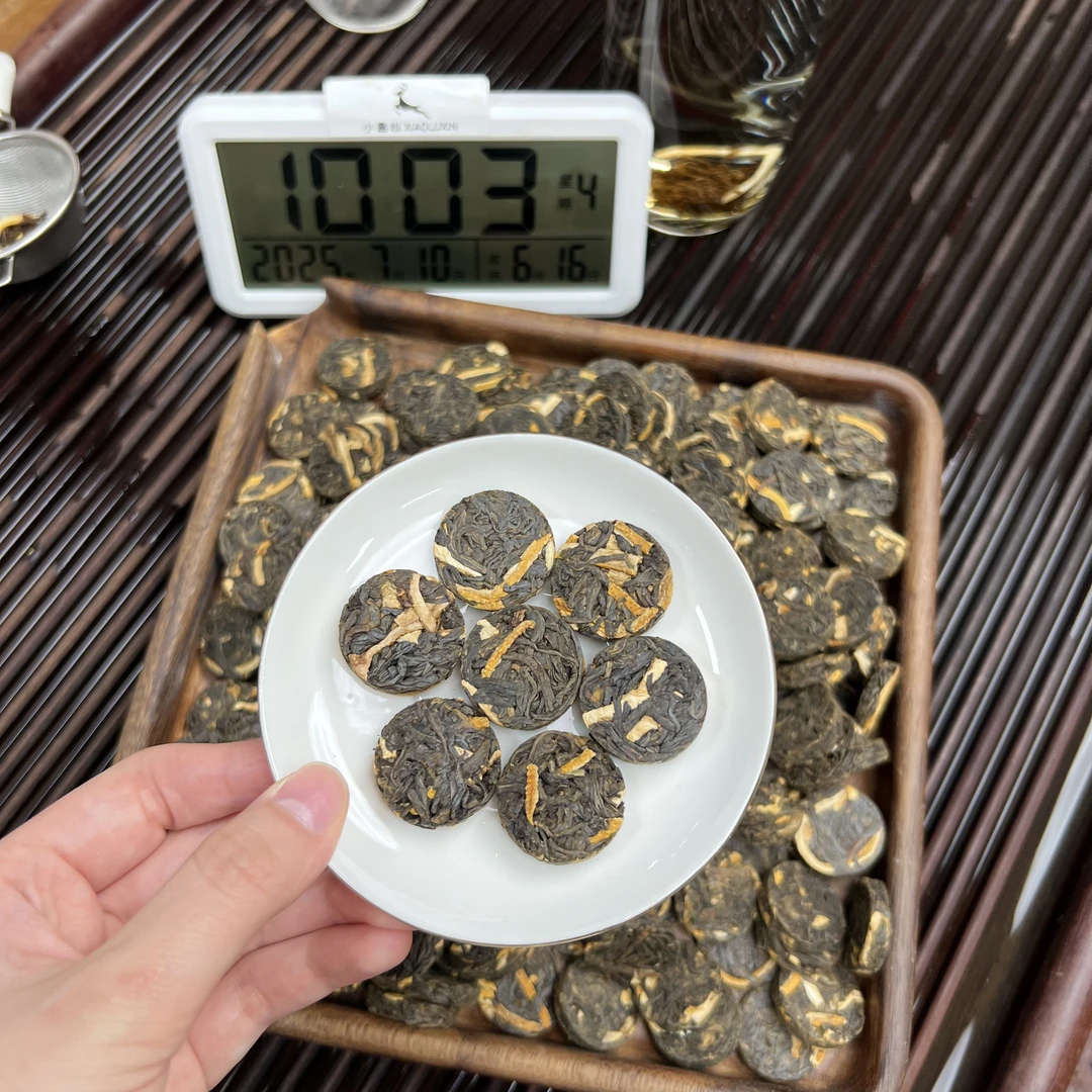 柠檬红茶 小鹿收茶 安岳柠檬+云南红茶 7月10