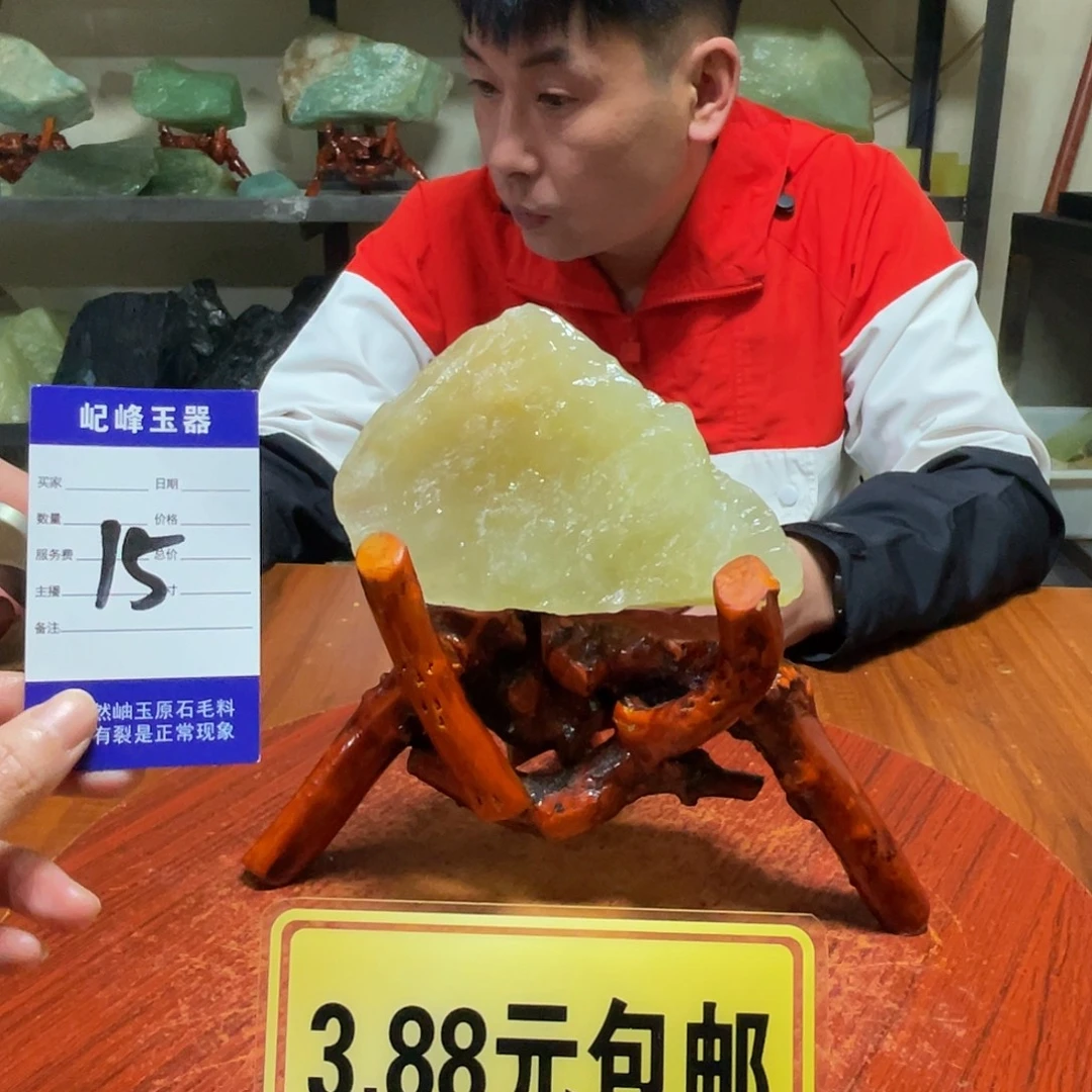 蛇纹石玉未镶嵌原石15