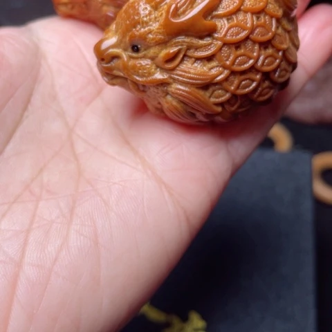 【闪购商品】手串/手链橄榄核35左右金币龙龟手球