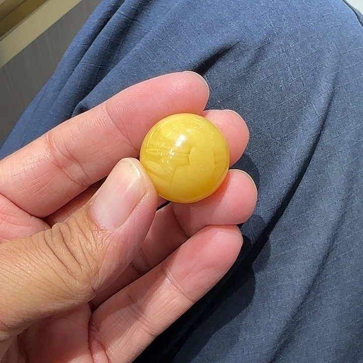 蜜蜡未镶嵌颈饰俄料