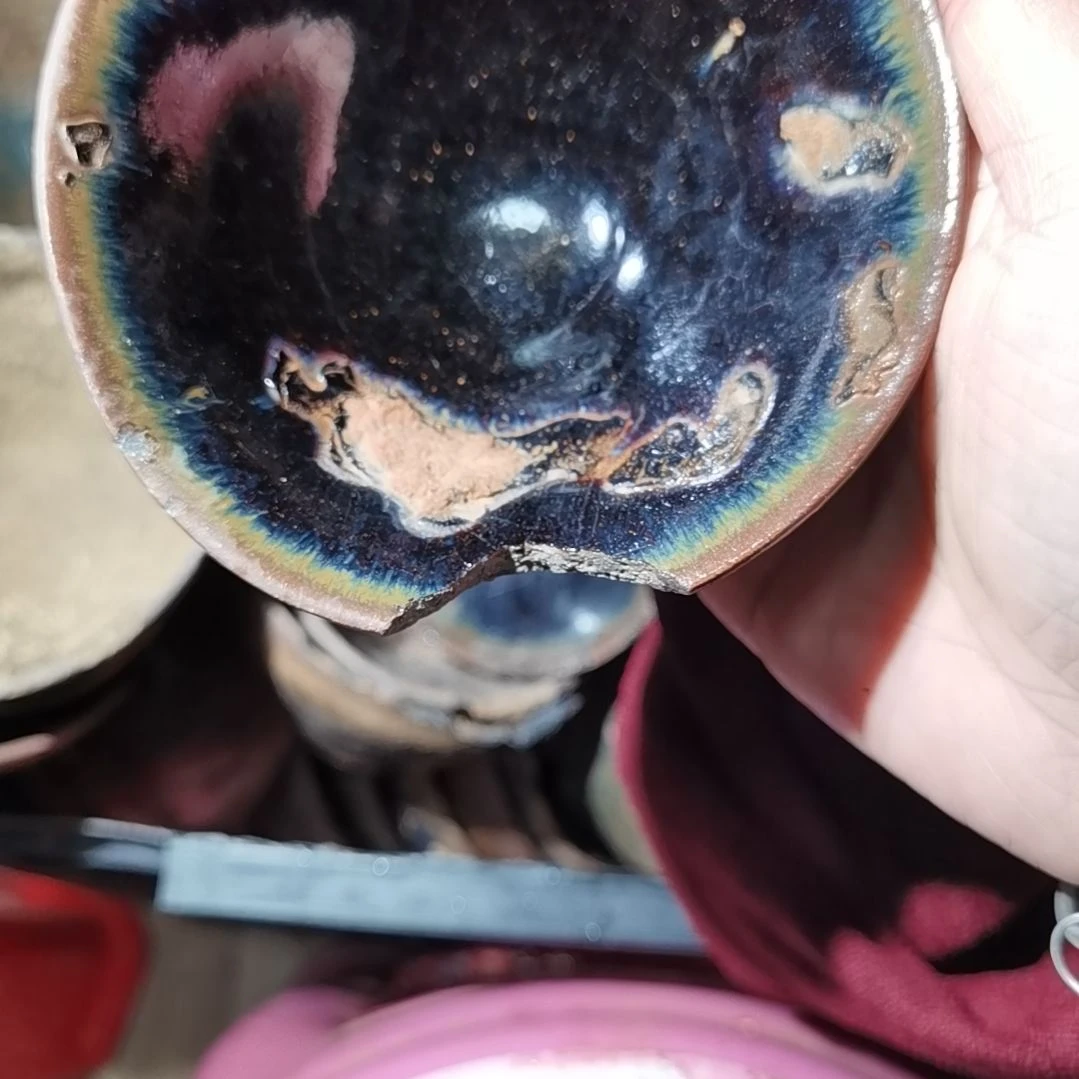 茶盏梦*傲建盏茶杯可以喝茶