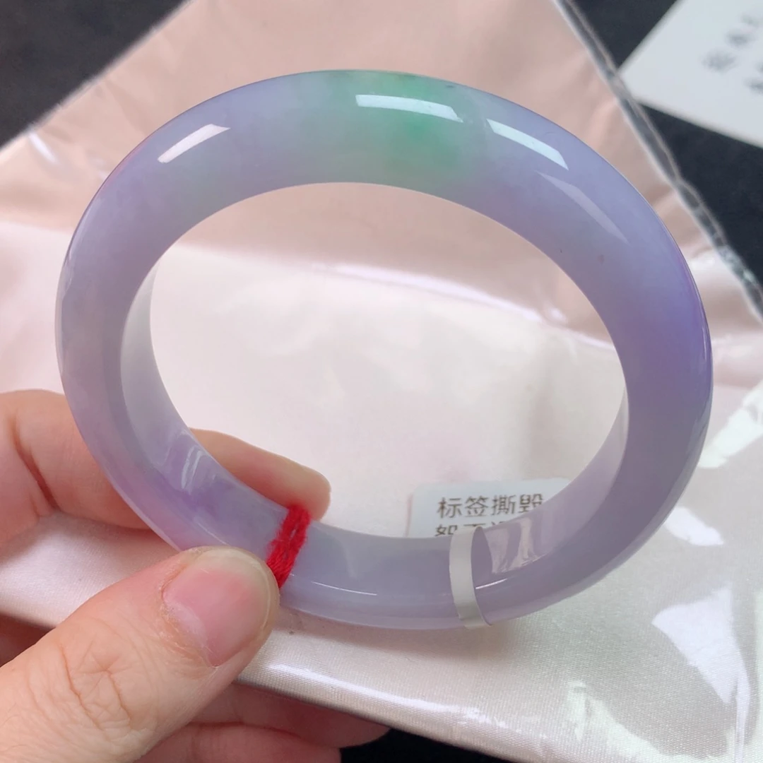未镶嵌手镯翡翠缅甸天然翡翠手镯61