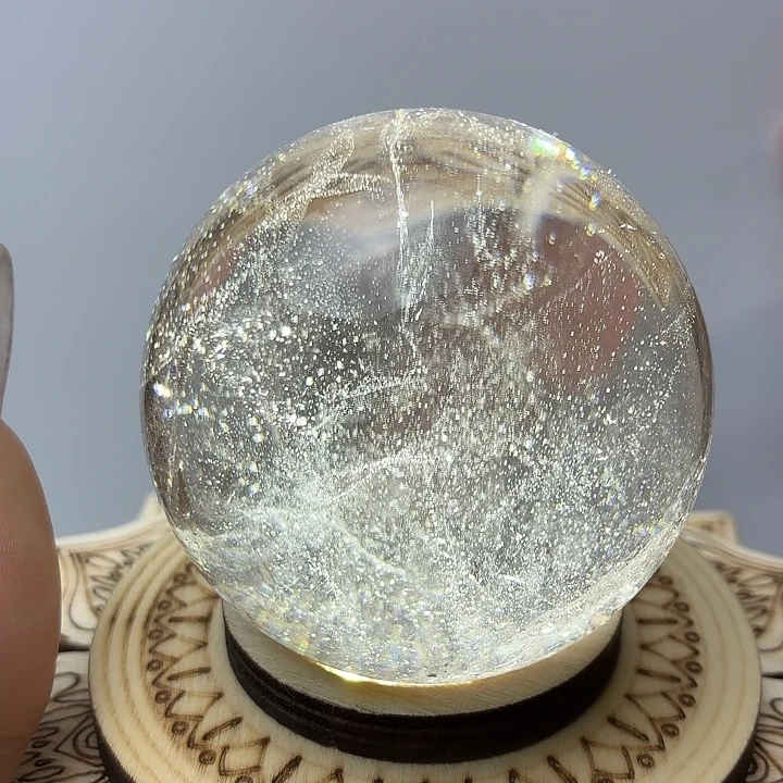 未镶嵌珠宝半成品水晶53.5mm