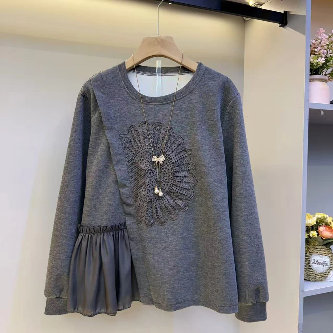 2025年早秋新款遮肉显瘦气质百搭时尚高品质女人衫