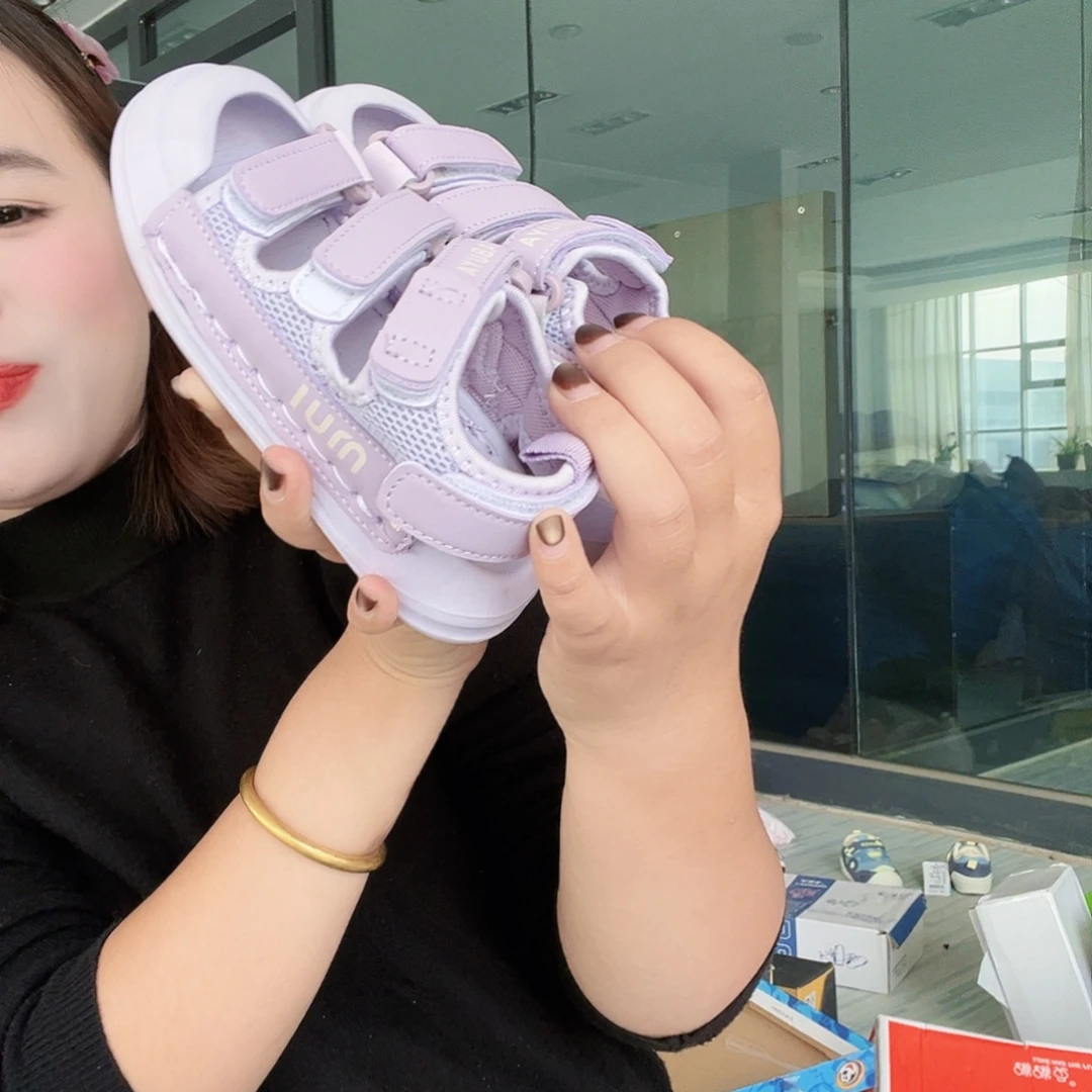 绵羊皮（革）16内长凉鞋女宝