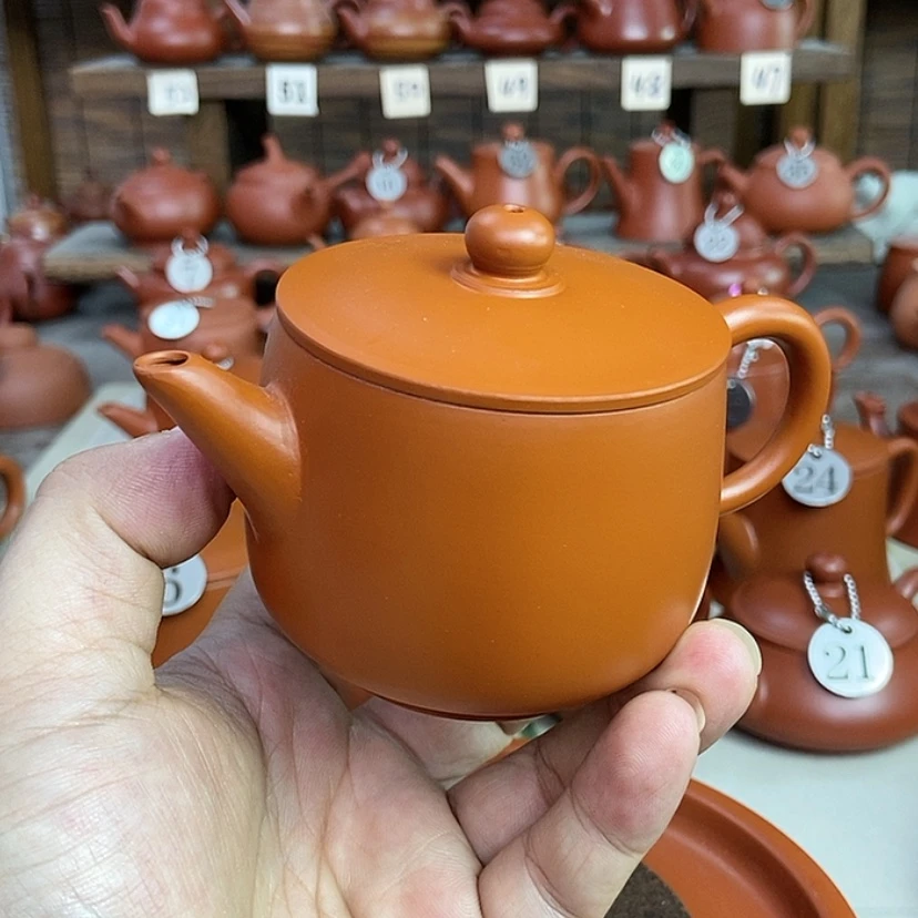 【闪购商品】茶壶朱泥130cc000000000000000