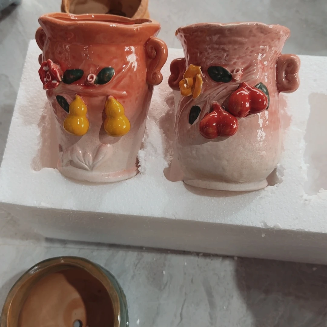 紫砂花盆粗陶盆醋