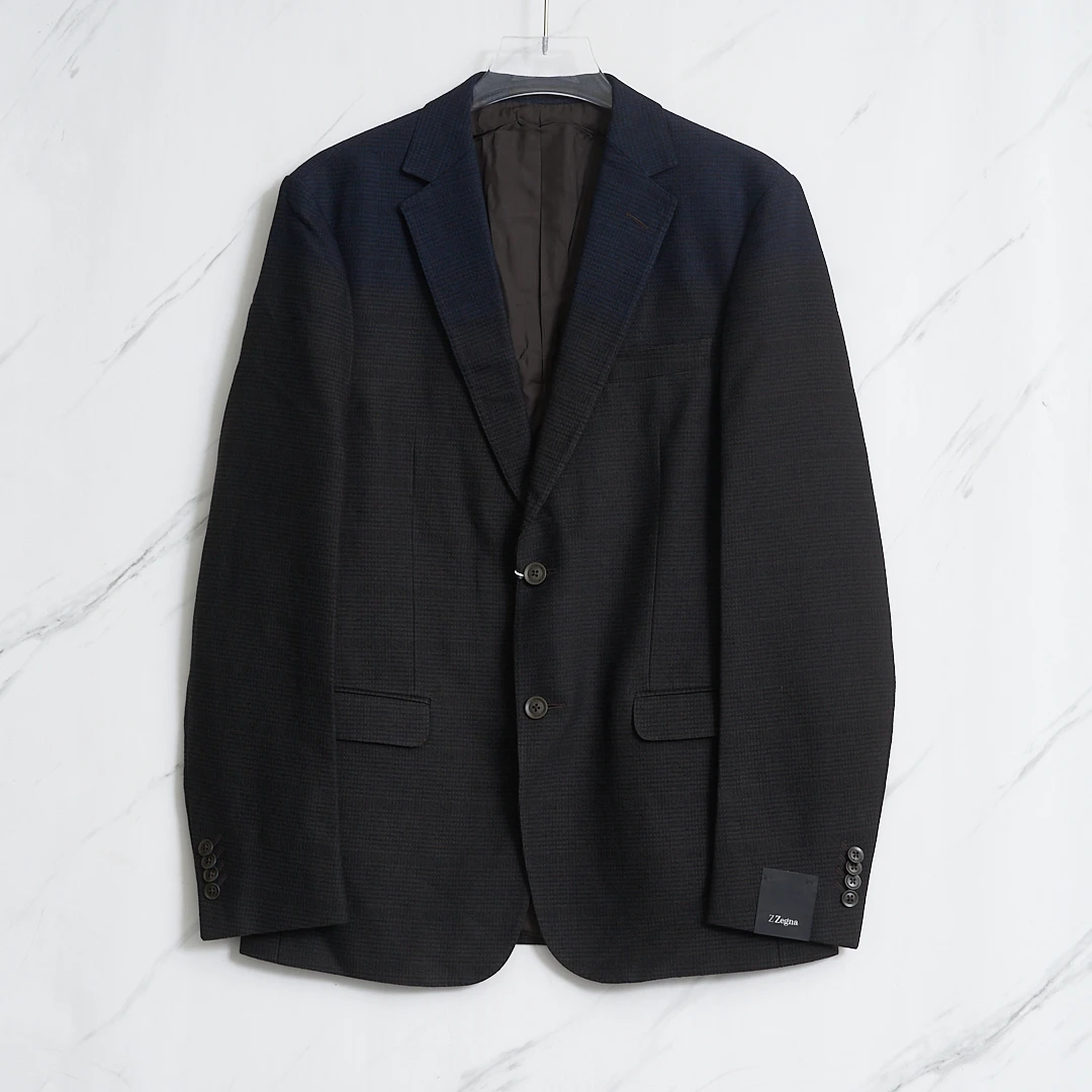 ZEGNA男士渐变千鸟格西装/YZ00070【YZ00101】