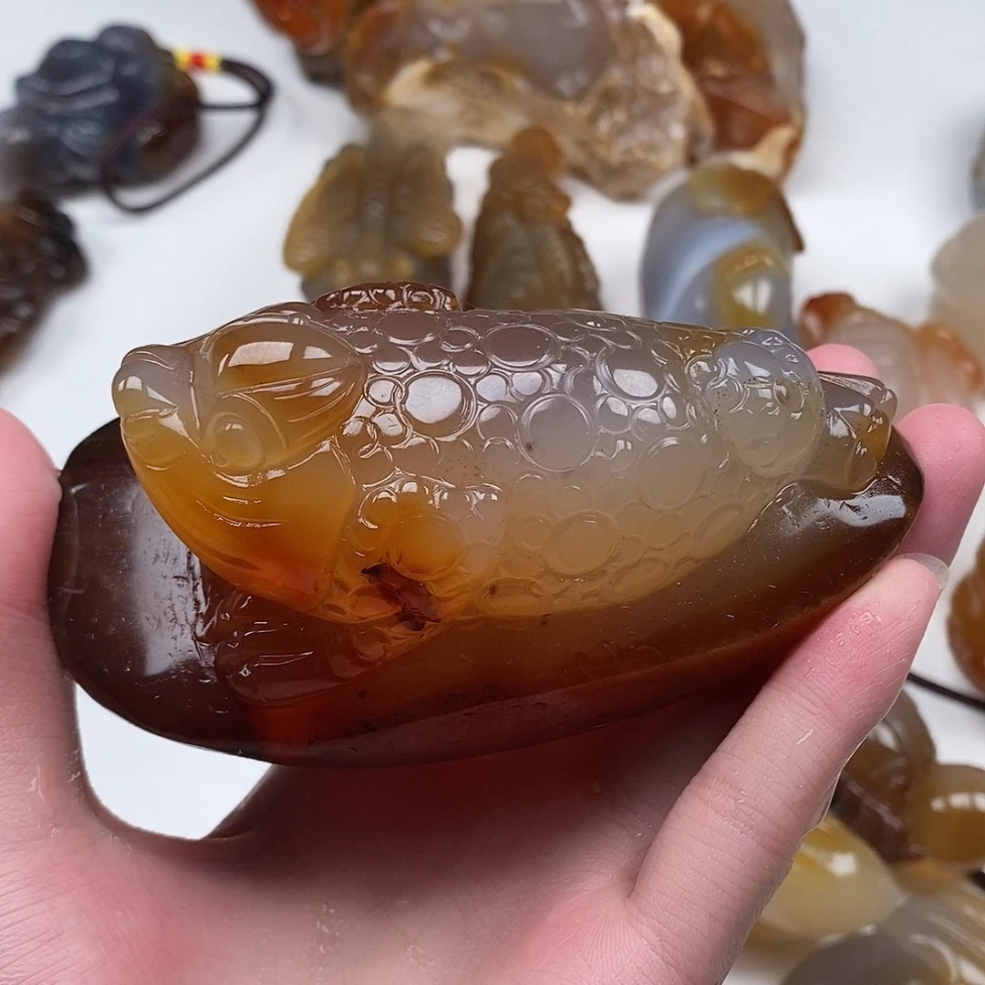 玛瑙/玉髓未镶嵌颈饰