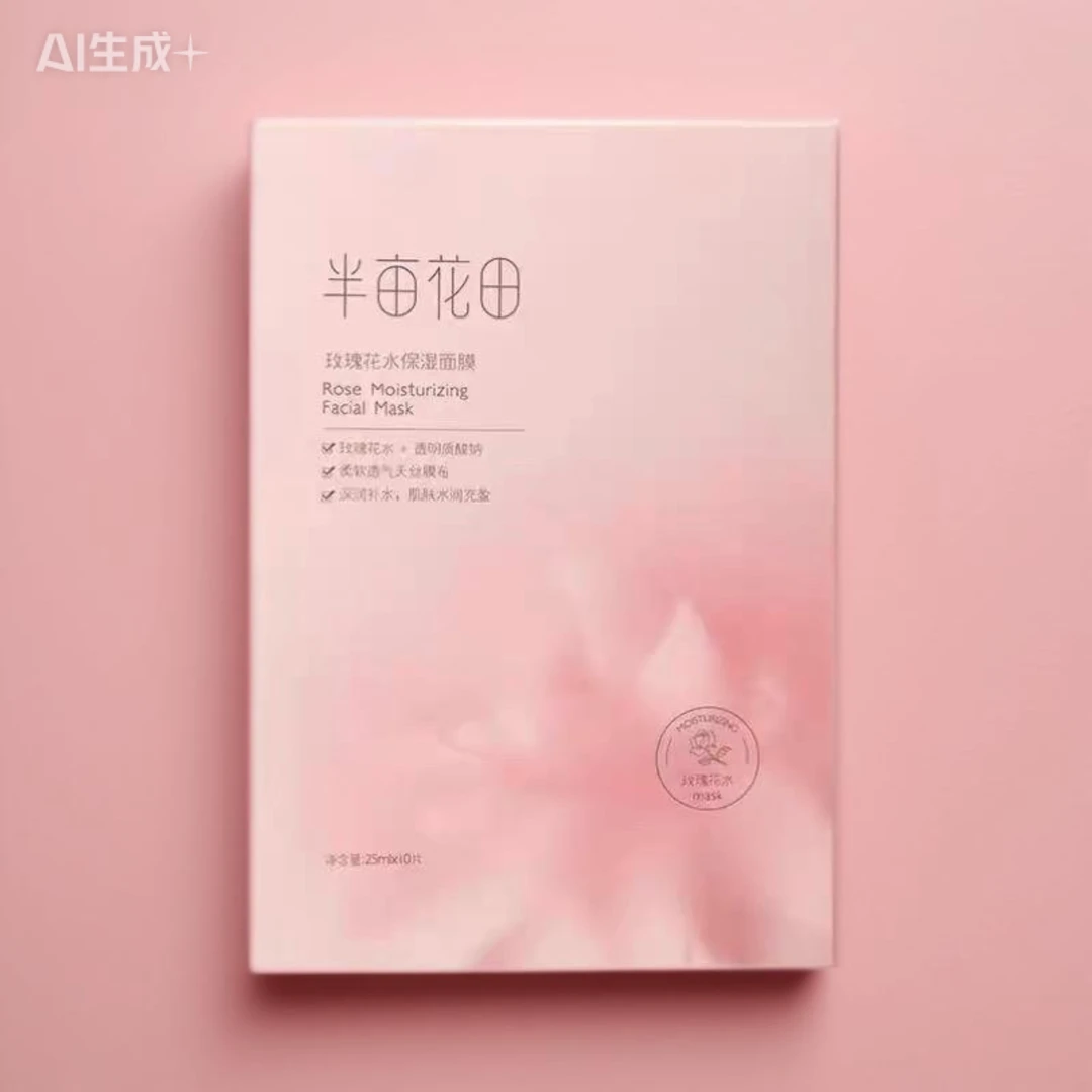 半亩花田玫瑰鲜花面膜补
