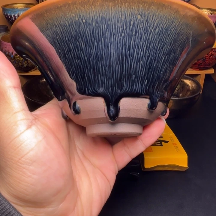 茶盏兔毫一哥16口径青毫