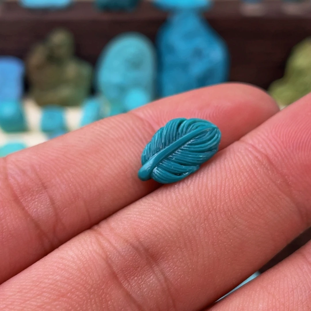 绿松石未镶嵌大牌子