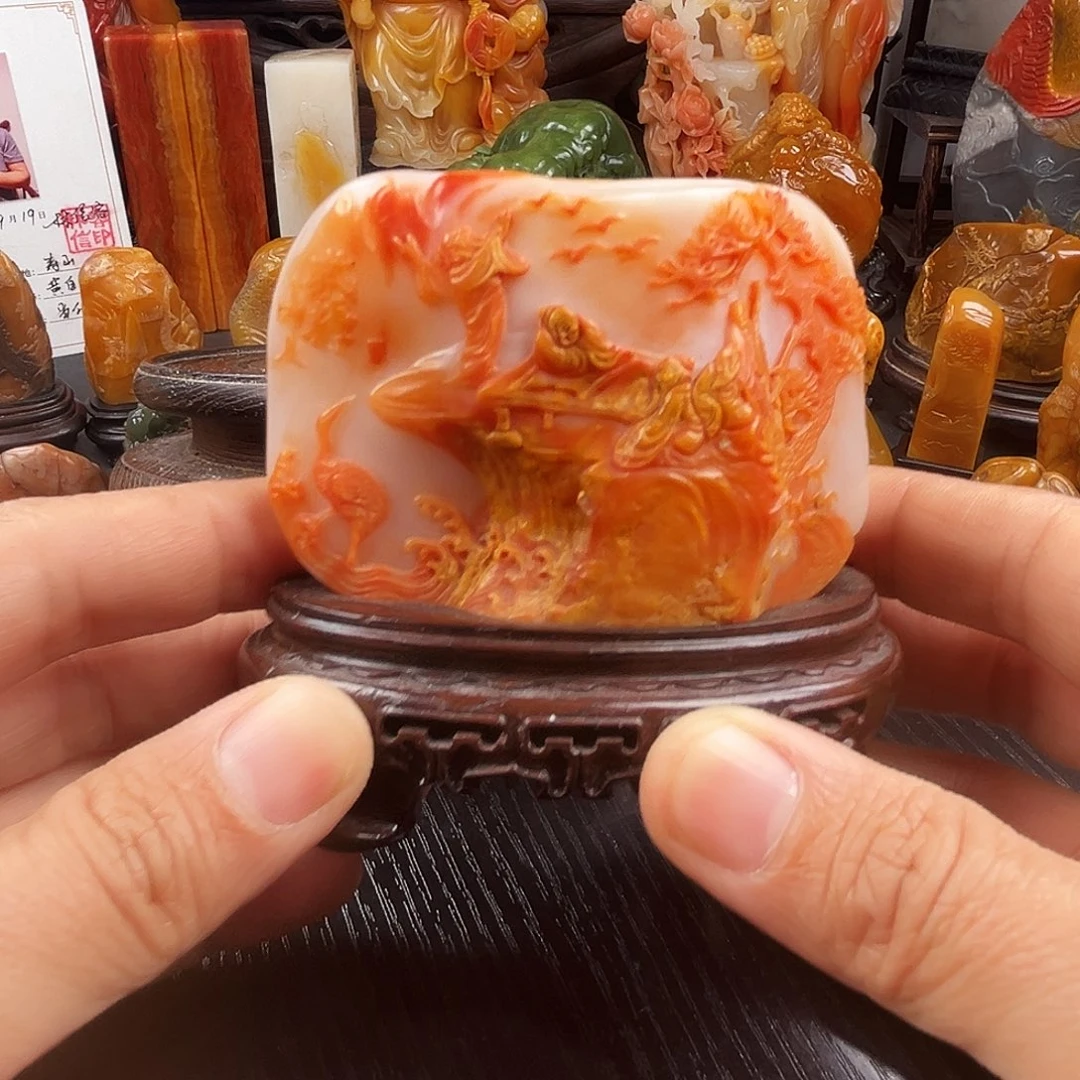 寿山石寿山掘性独石