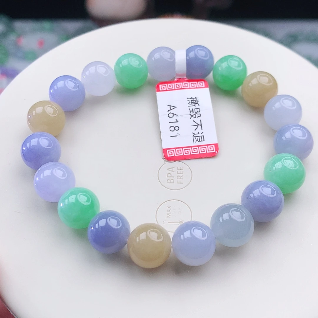 未镶嵌手链翡翠翡翠10mm