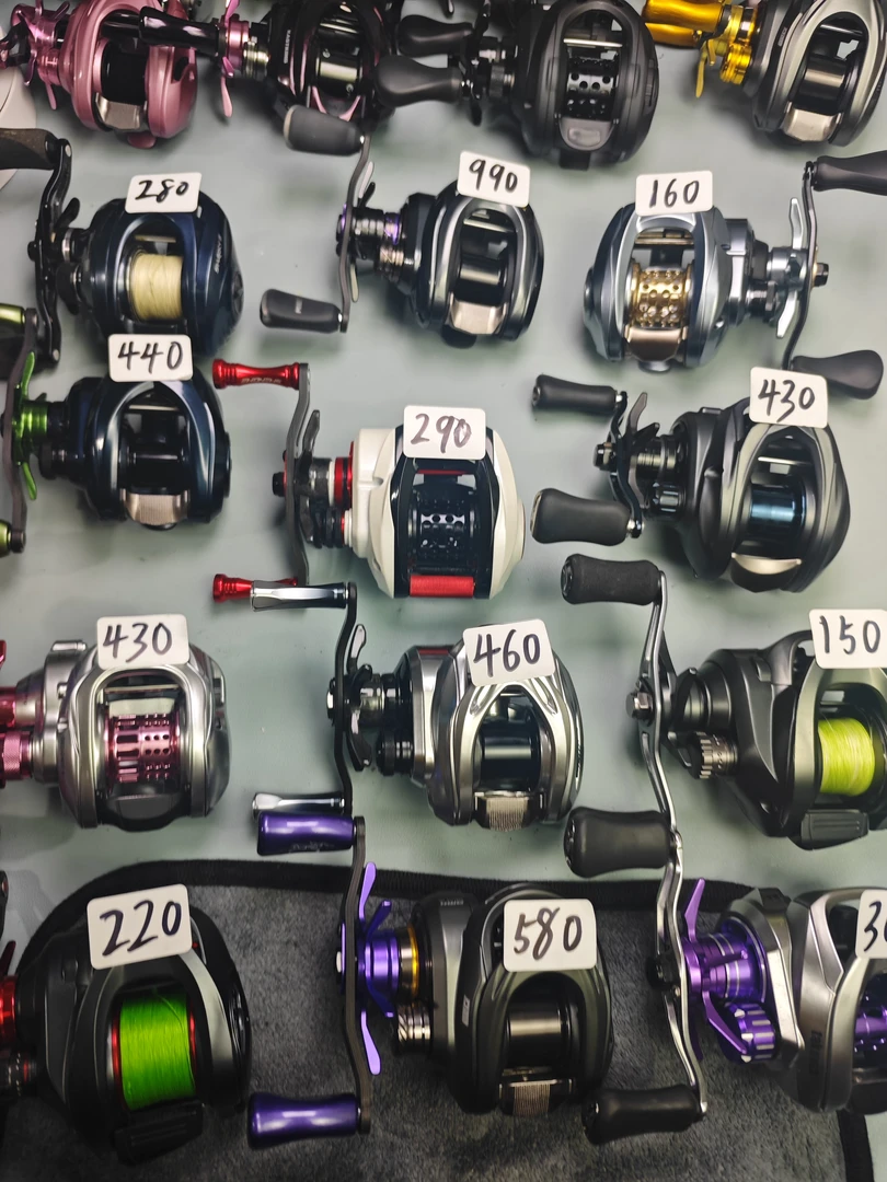 直播专属福微瑕库存水滴轮纺车轮路亚竿