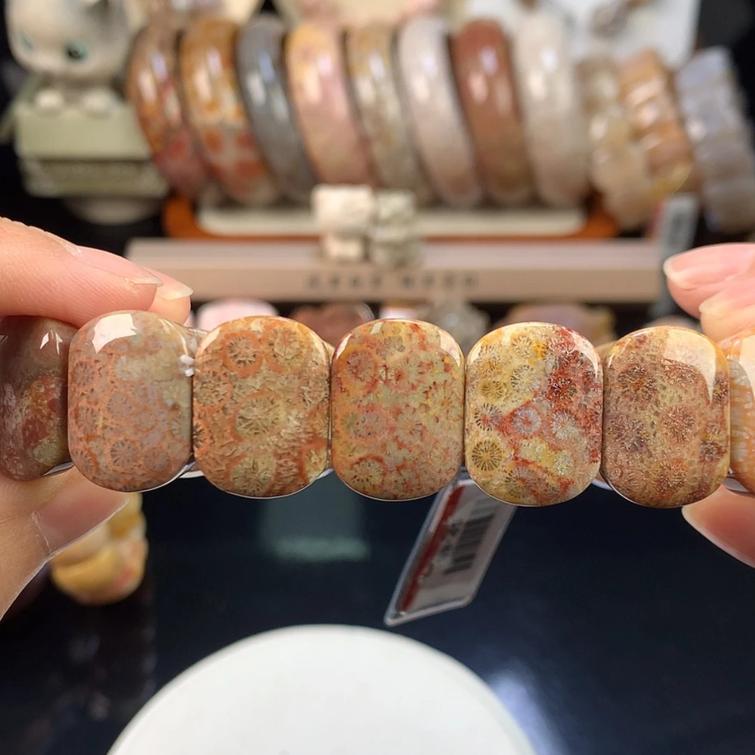 【闪购商品】硅化珊瑚（珊瑚玉）未镶嵌颈饰开播福利88漏58（8号）