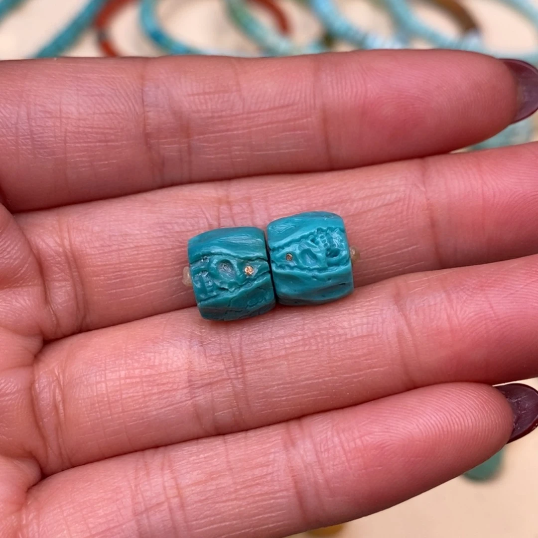 绿松石珠宝奇石未镶嵌