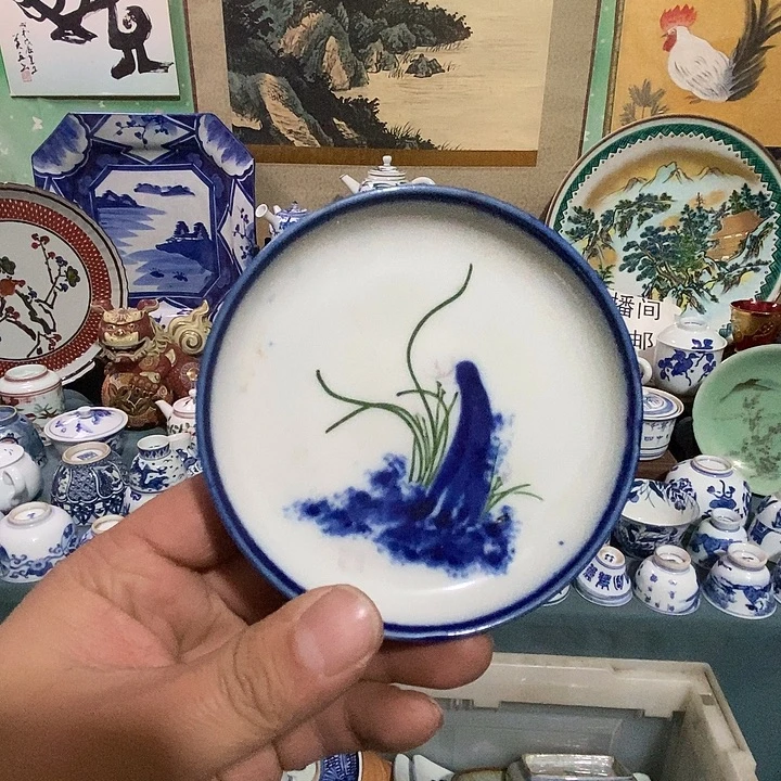 瓷片舶来瓷器满28包邮当日凑单