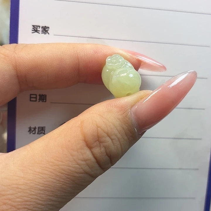 和田玉银S925镶嵌颈饰