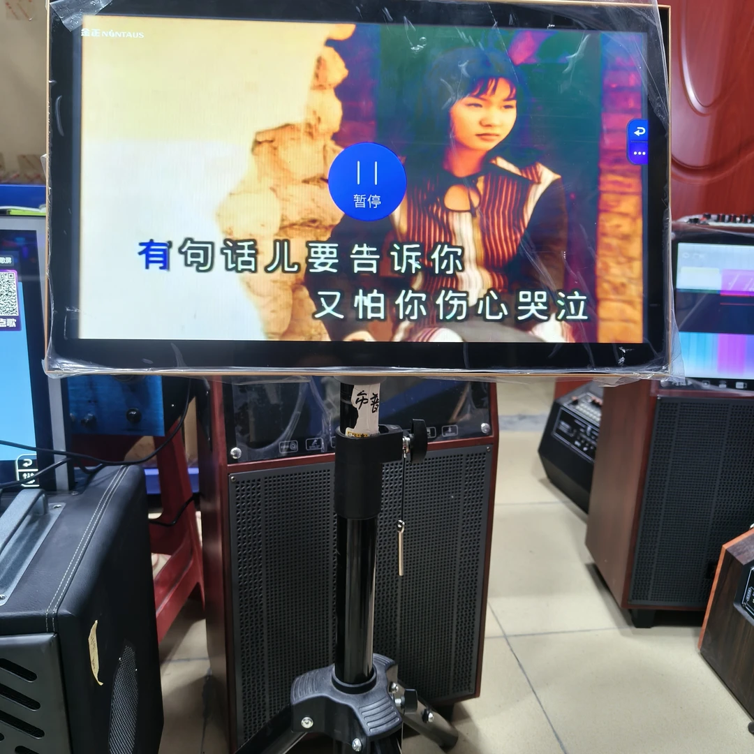 95新 NINTAUS/金正 点歌机音响有会员有支架320g不售后
