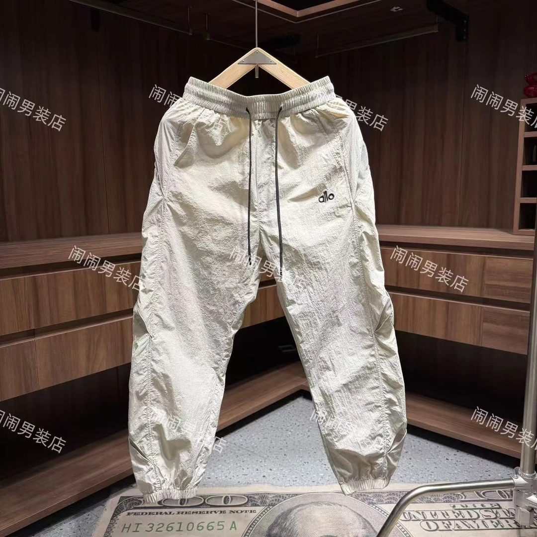 8050夏季新款休闲潮流痞帅薄款凉感透气日常户外穿搭简约风卫裤