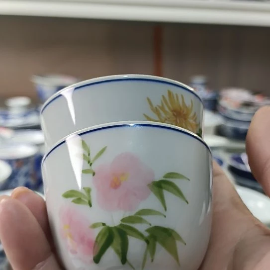 景德镇陶瓷品茗杯