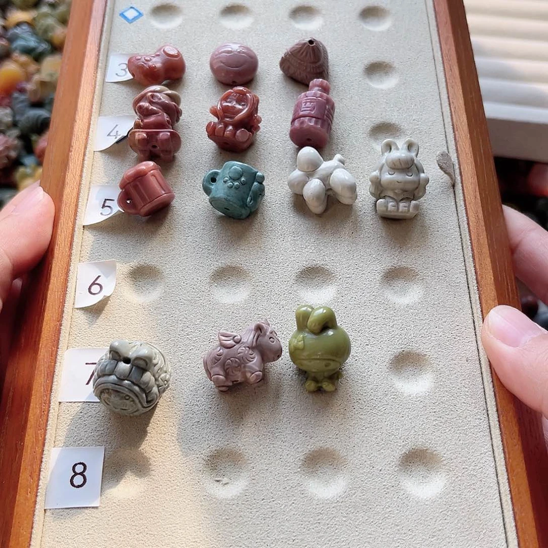 石英质玉13个未镶嵌咪****