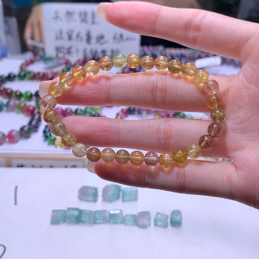 【闪购商品】未镶嵌手串碧玺