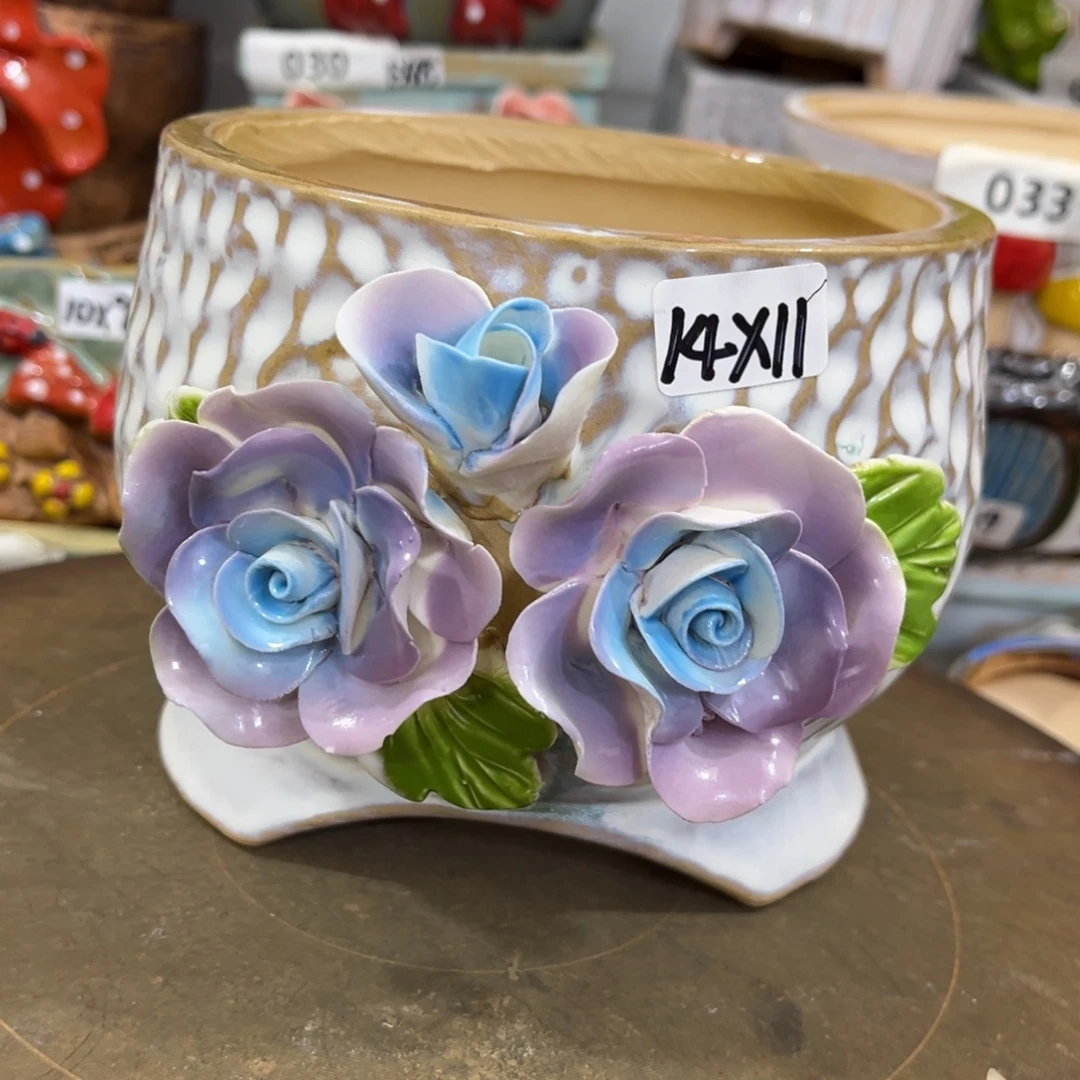 粗陶多肉花盆花盆