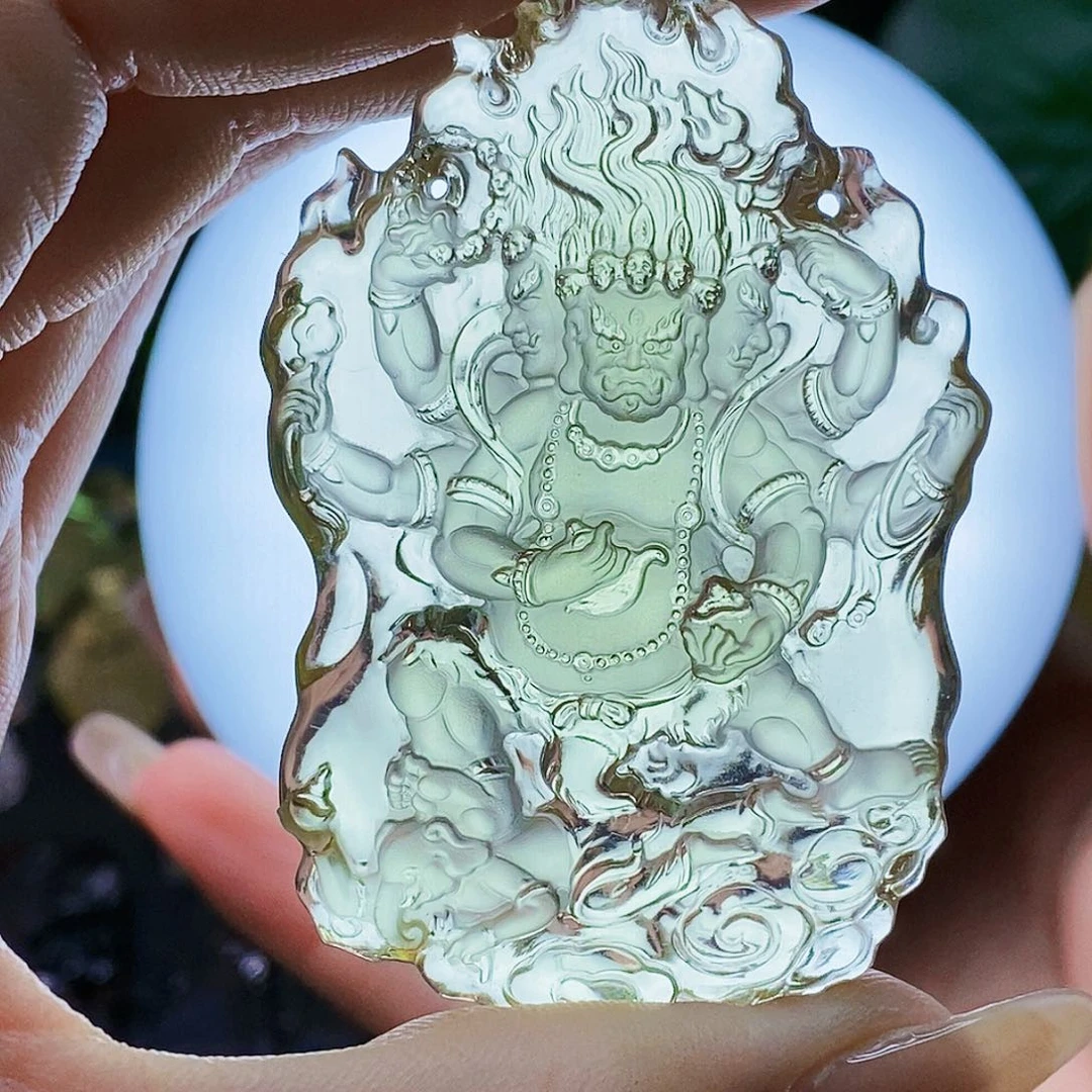 未镶嵌颈饰水晶G****^吊墜