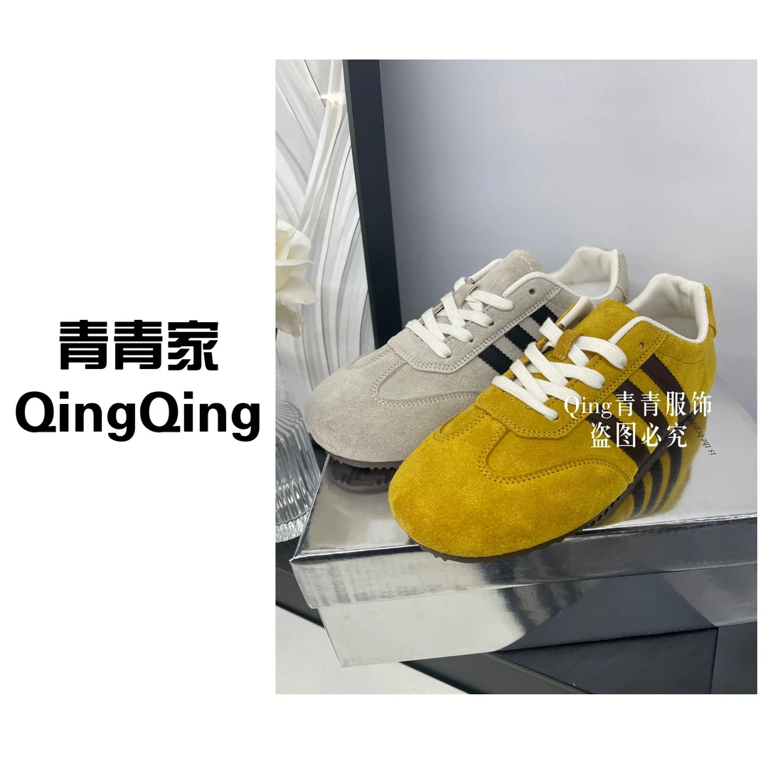 青青家 夏季新款百搭时尚休闲平底透气运动阿甘鞋-898