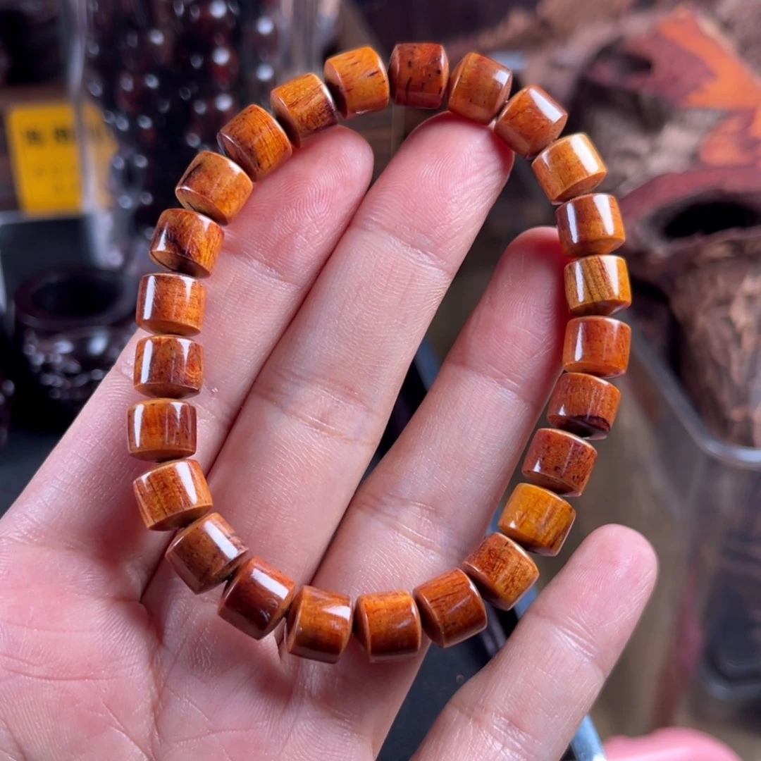 降真香手串/手链红降金丝糖结08