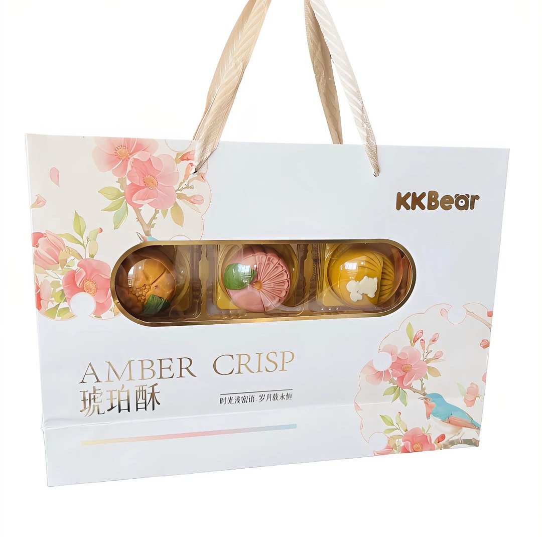 [黎记甄选]中秋礼品琉璃苏翡翠酥琥珀酥