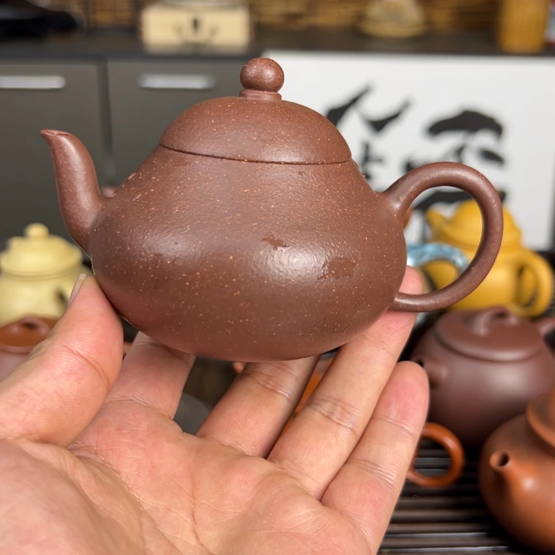 茶壶紫砂微瑕梨形